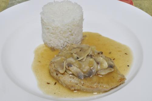 Krkonošské vepřové filé na žampionech  – Snadné recept z Česko kuchyně, hotový za Do 30 minut